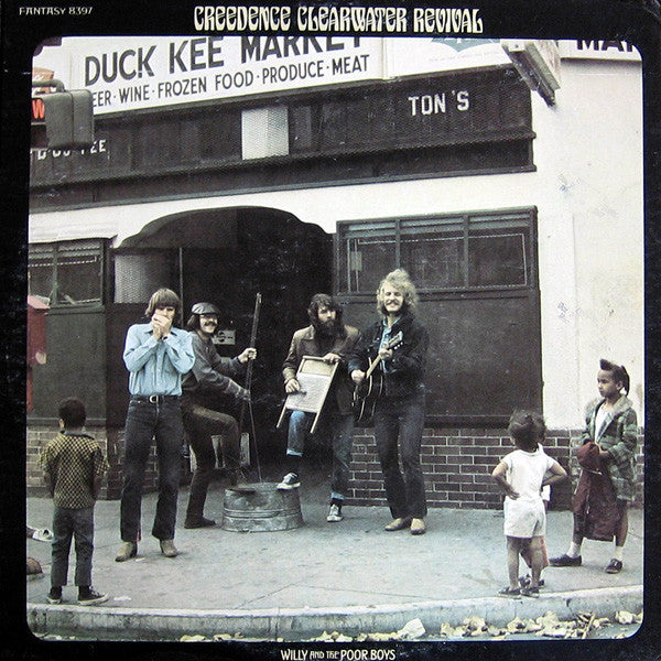 CREEDENCE CLEARWATER REVIVAL - WILLY AND THE POOR BOYS (AUS EX CLEAR LP)