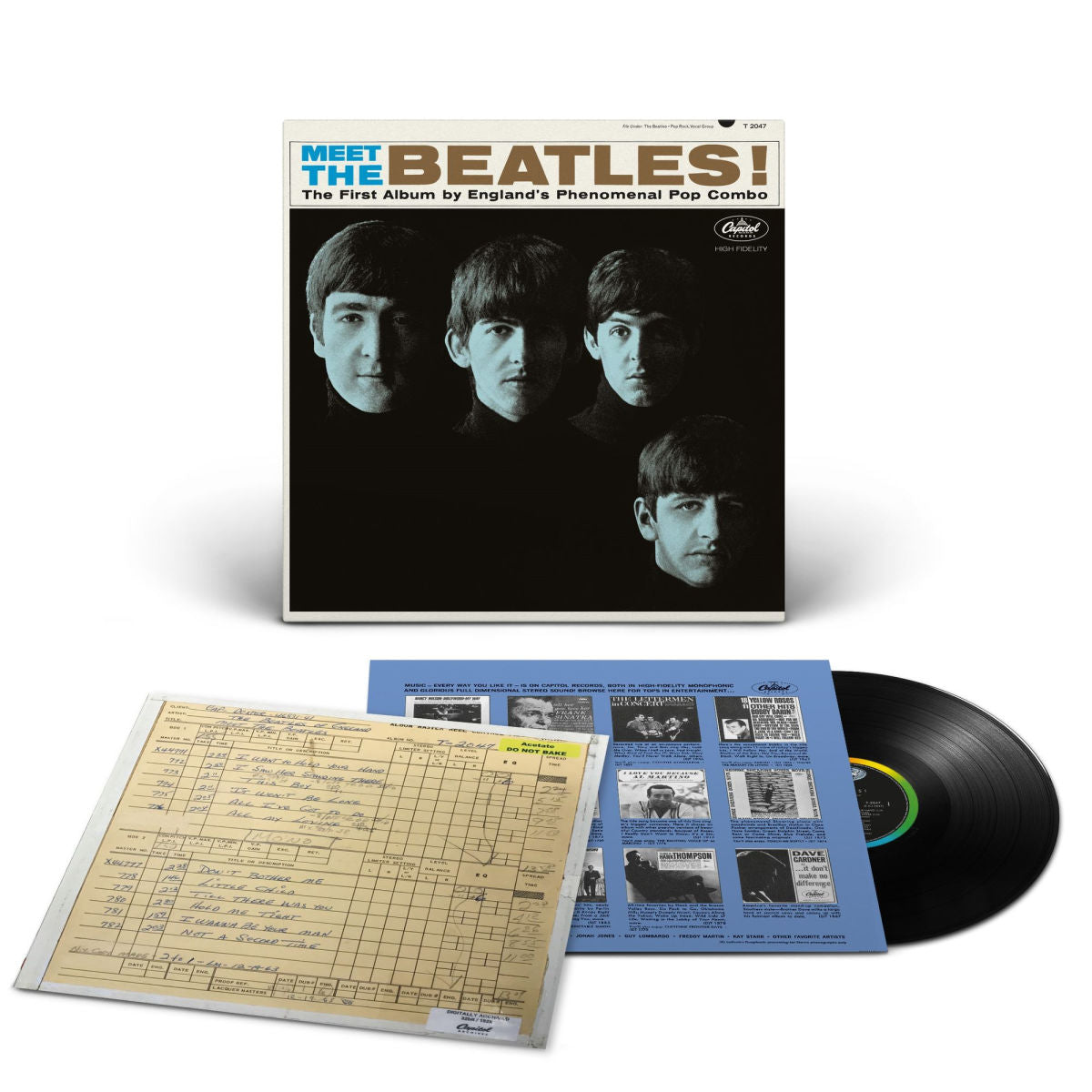 THE BEATLES - MEET THE BEATLES (MONO LP)