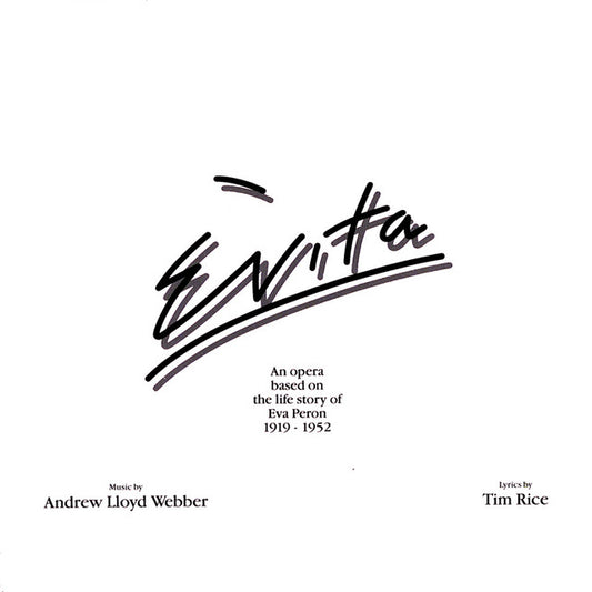 Andrew Lloyd Webber, Tim Rice – Evita (Preloved LP)