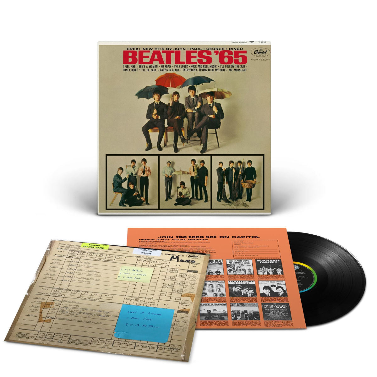 THE BEATLES - BEATLES '65 (MONO LP)