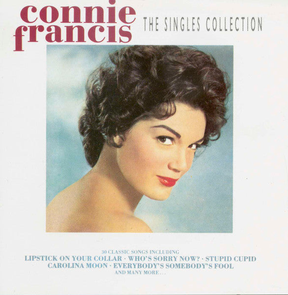 Connie Francis - The Singles Collection (Preloved CD)