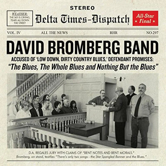 DAVID BROMBERG BAND - THE BLUES, THE WHOLE BLUES AND NOTHING BUT THE BLUES (LP)