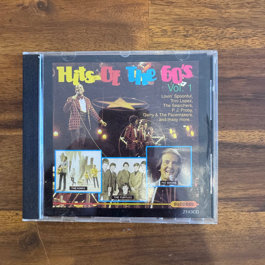 VARIOUS ARTISTS - HITS OF THE 60S (Preloved CD)