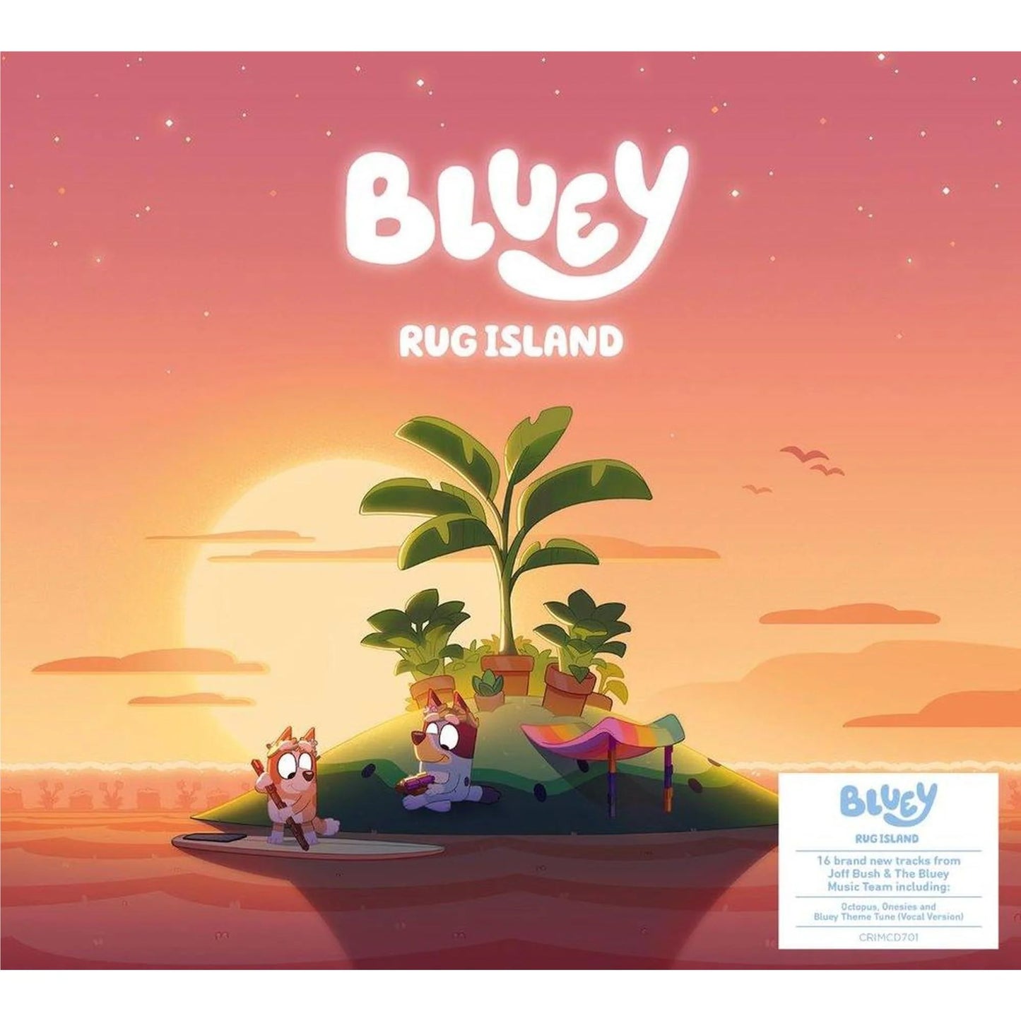 BLUEY - RUG ISLAND