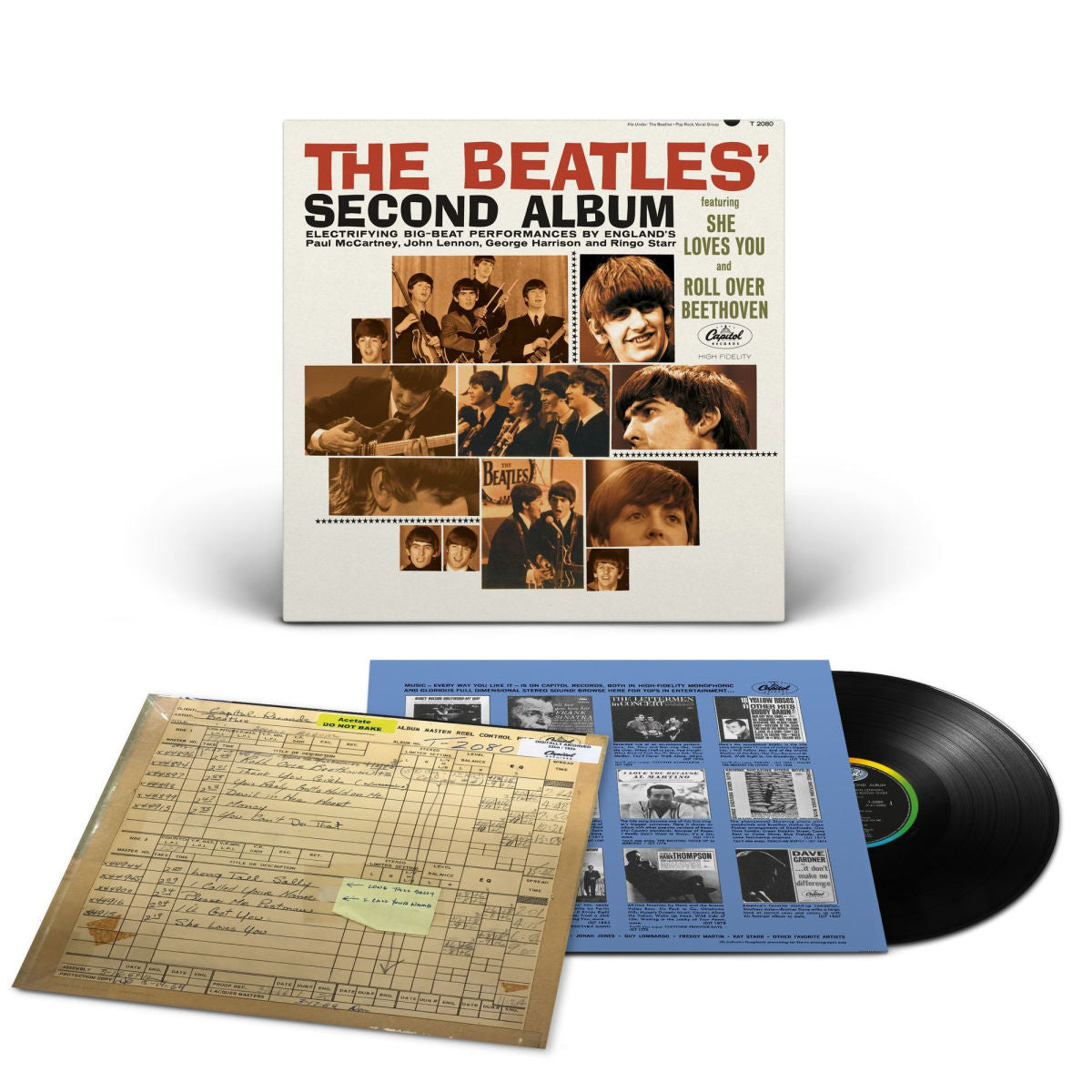 THE BEATLES - SECOND ALBUM (MONO LP)