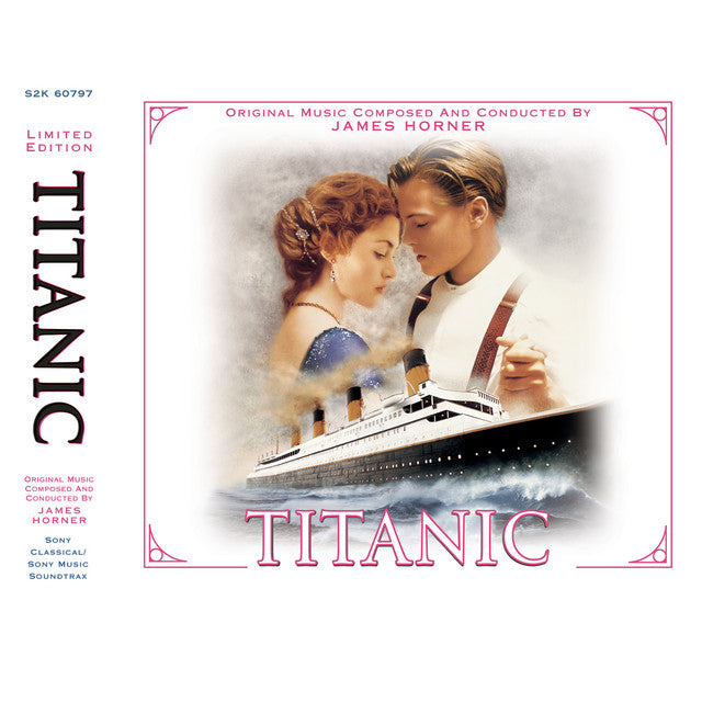 Titanic - Original Music Composed and Conducted by James Horner (Preloved CDs)