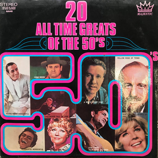 Various – 20 All Time Greats Of The 50's (Used Records)
