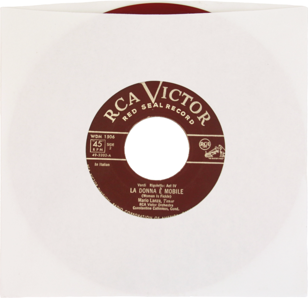 7" White Record Inner Sleeves - Heavyweight - With Hole